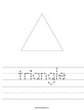 triangle Worksheet