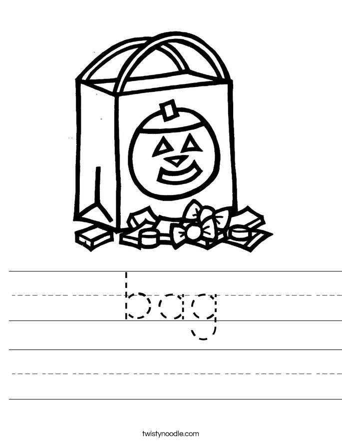 bag Worksheet