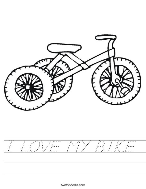 Tricycle Worksheet