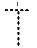 Tt Coloring Page