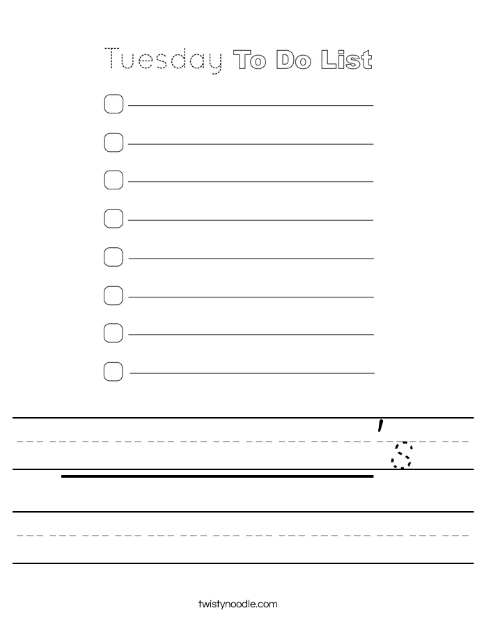 ________'s Worksheet