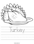 Turkey Worksheet