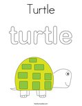 TurtleColoring Page