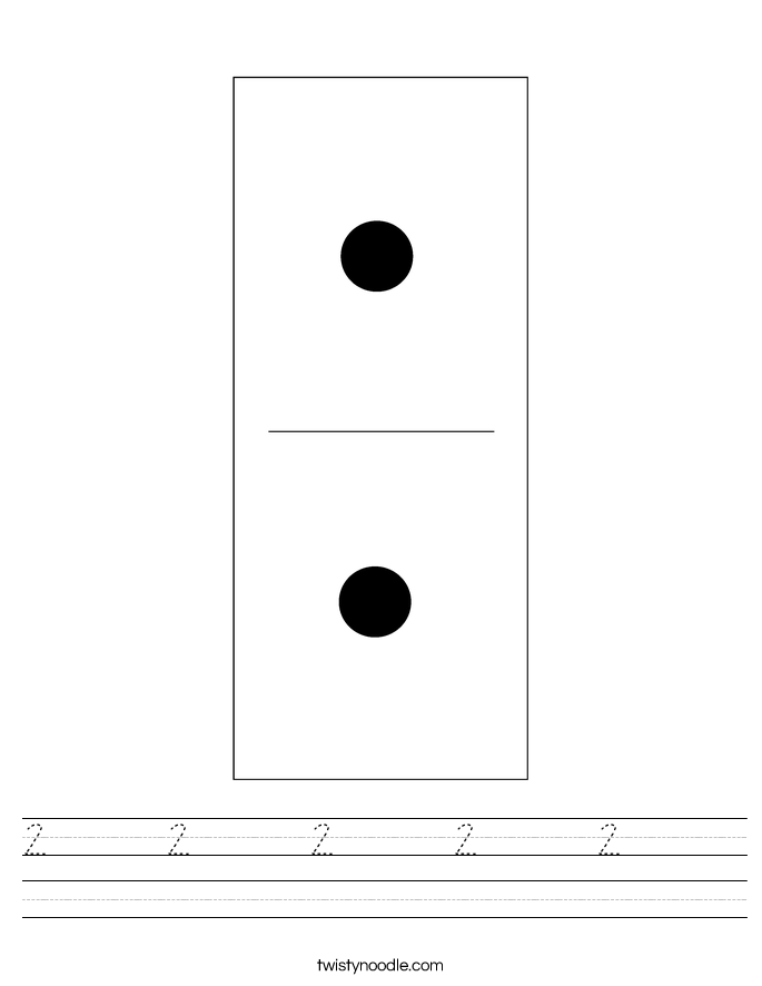 2     2     2     2     2      Worksheet