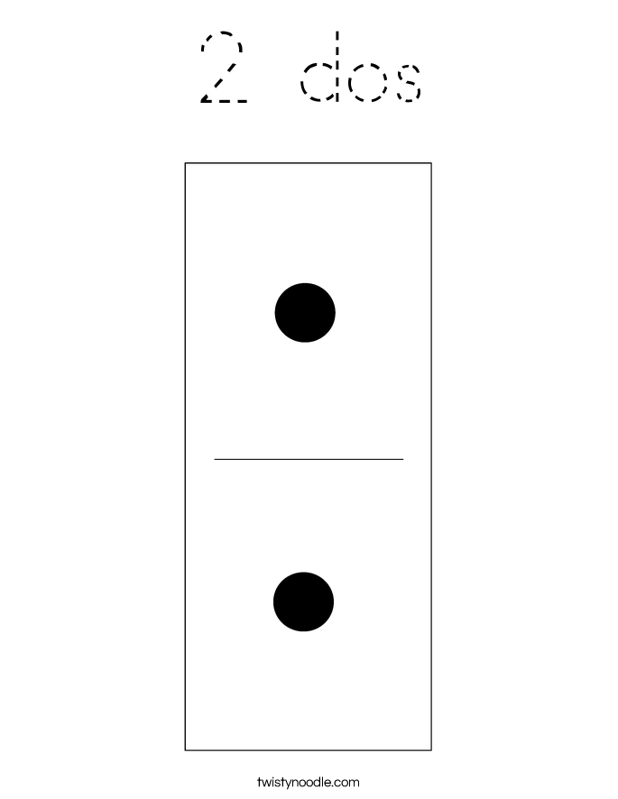 2 dos Coloring Page