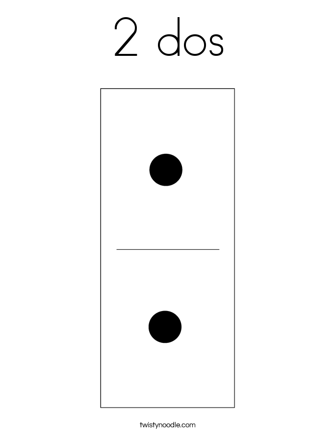 2 dos Coloring Page