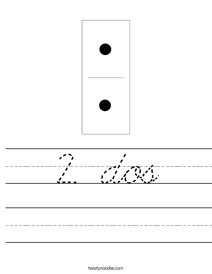 2 dos Worksheet