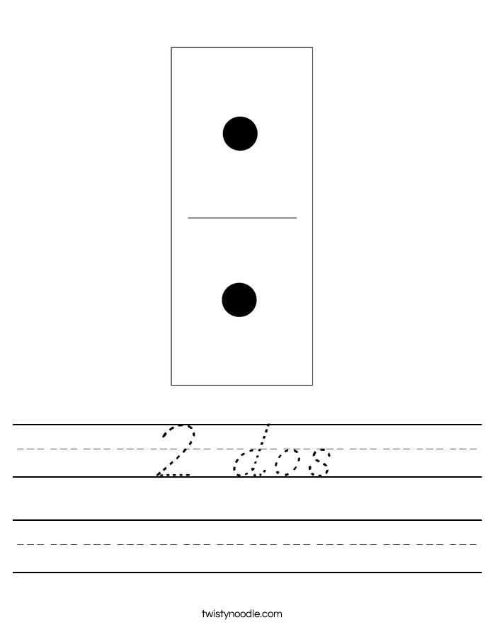 2 dos Worksheet