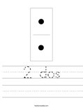 2 dos Worksheet