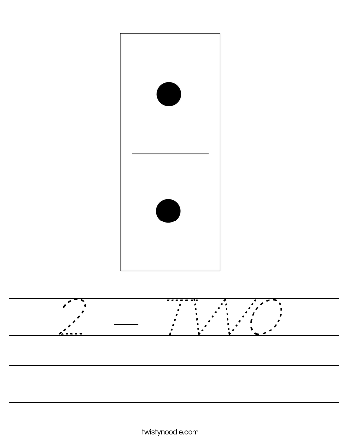 2 - TWO Worksheet