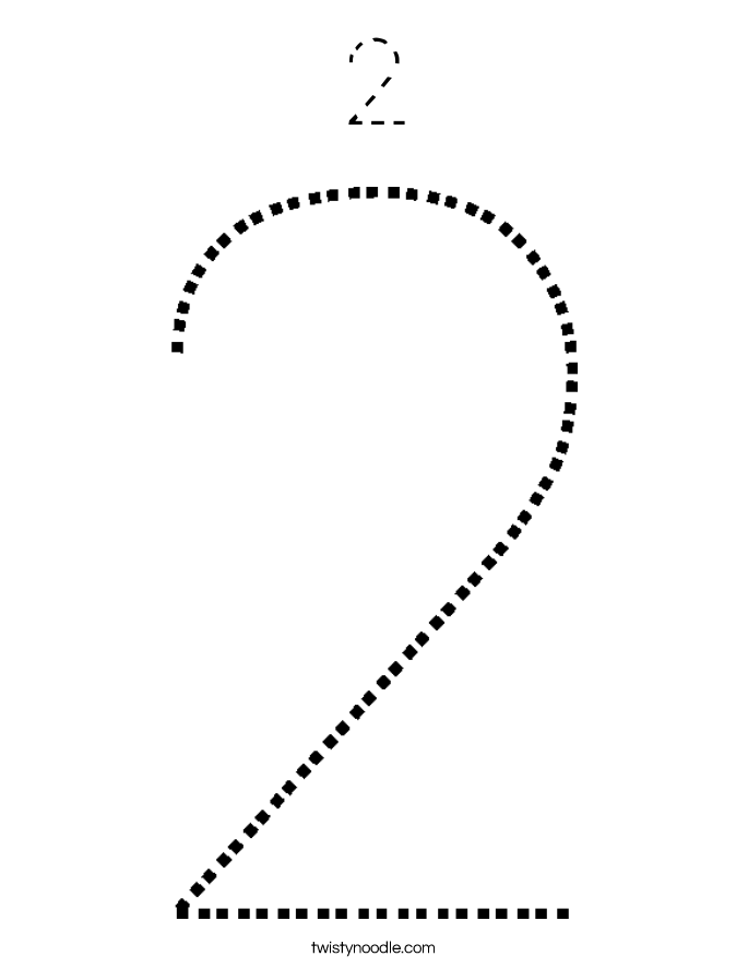 2 Coloring Page