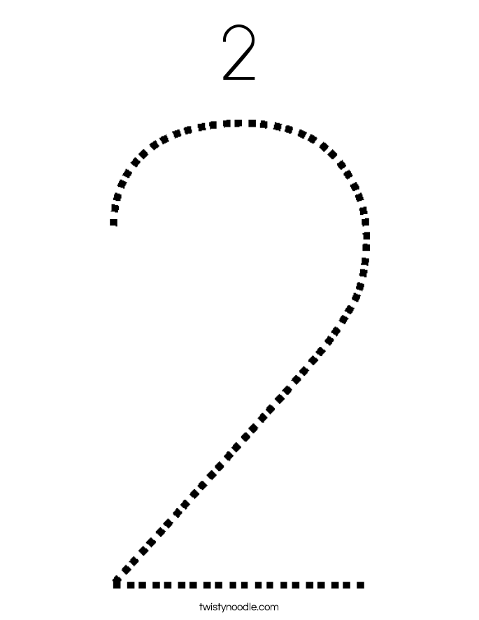 2 Coloring Page