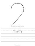 two Worksheet