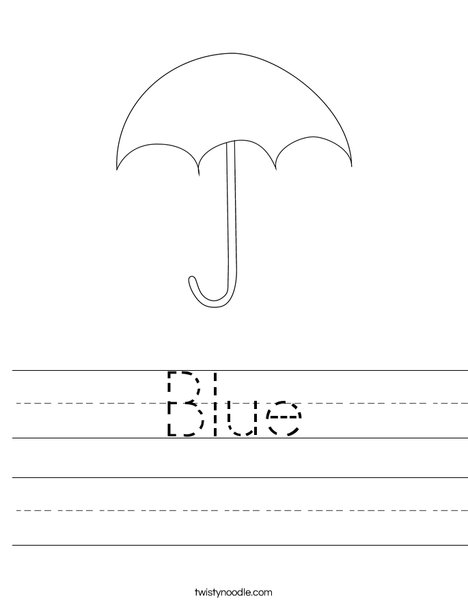 Umbrella Worksheet