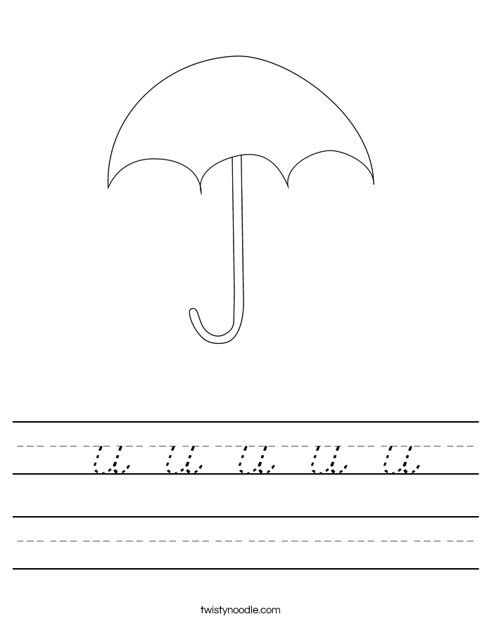  u u u u u Worksheet