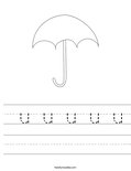  u u u u u Worksheet