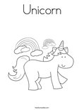 UnicornColoring Page