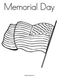 Memorial Day Coloring Page