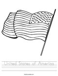 United States of America Worksheet