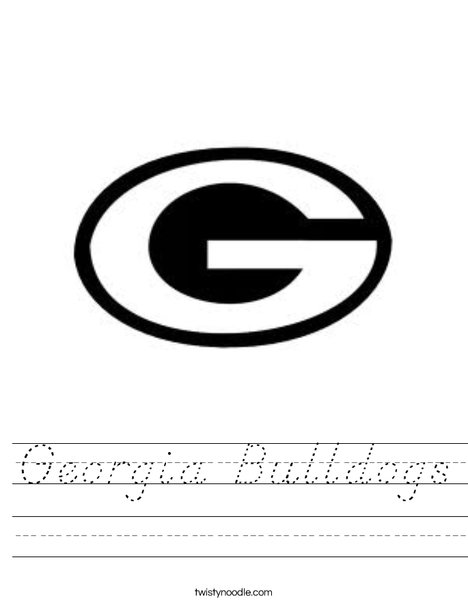 University of Georgia G Worksheet