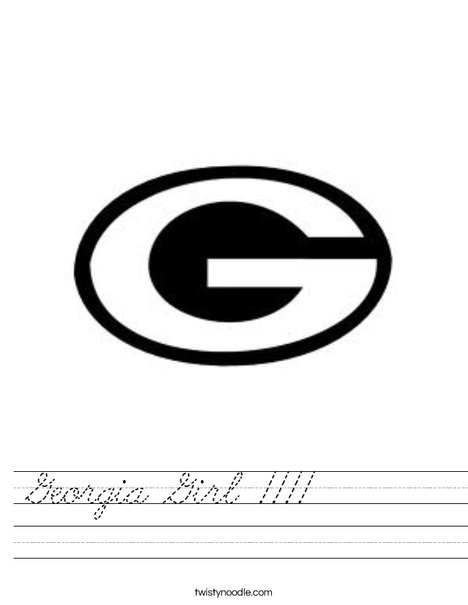 University of Georgia G Worksheet