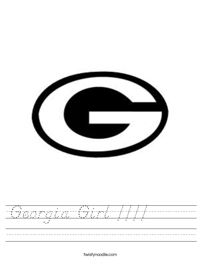 Georgia Girl !!!!       Worksheet