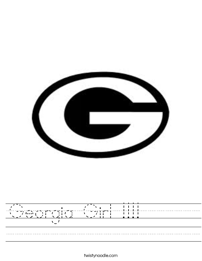Georgia Girl !!!!       Worksheet