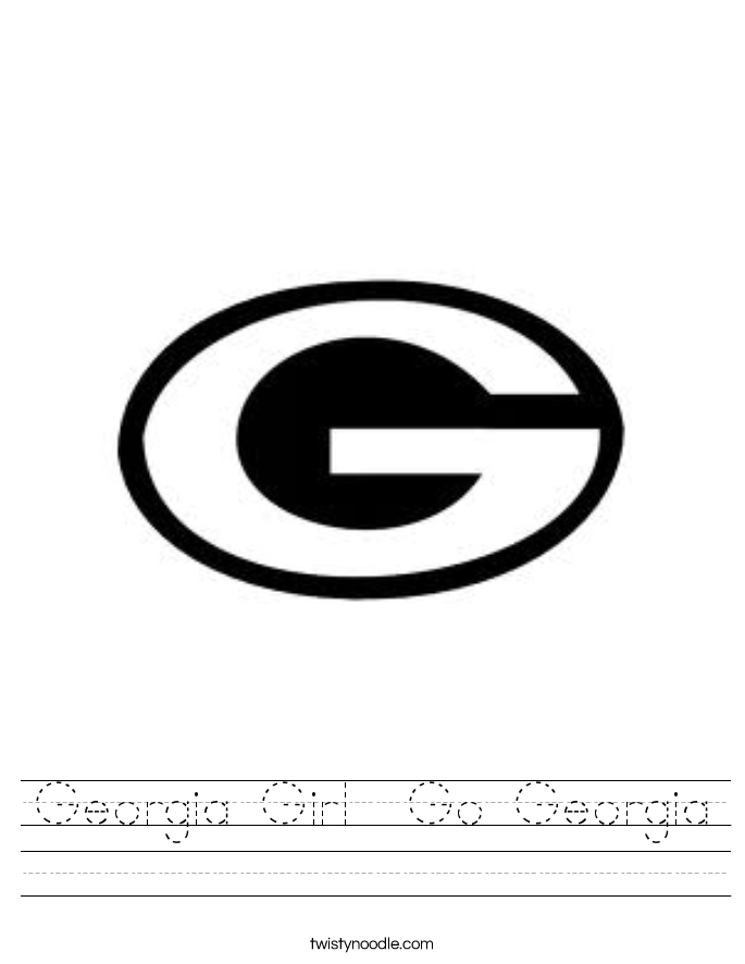 Georgia Girl  Go Georgia Worksheet