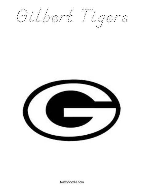 University of Georgia G Coloring Page