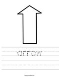 arrow Worksheet