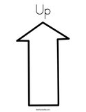 Up Coloring Page