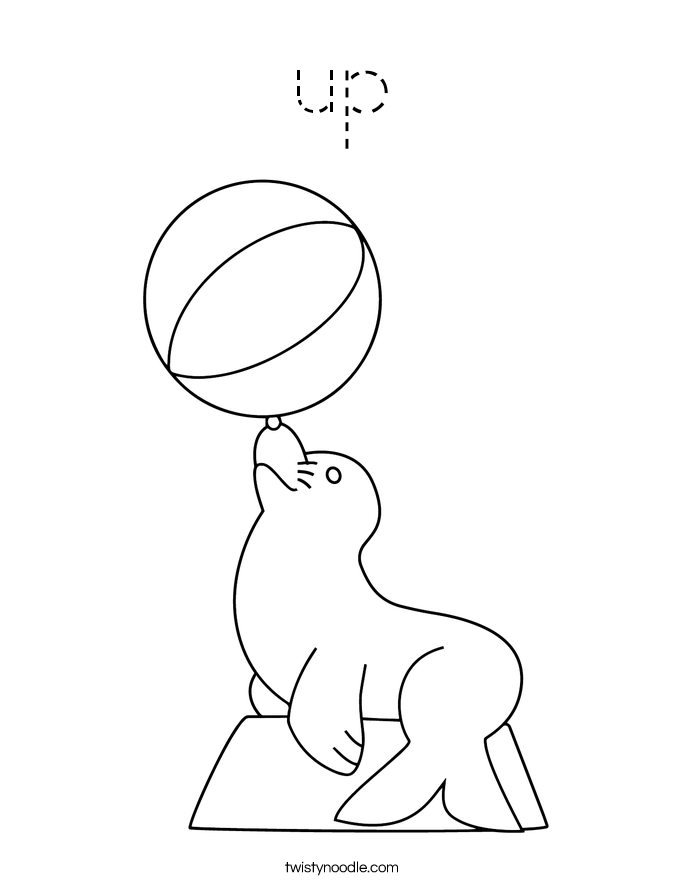 up Coloring Page