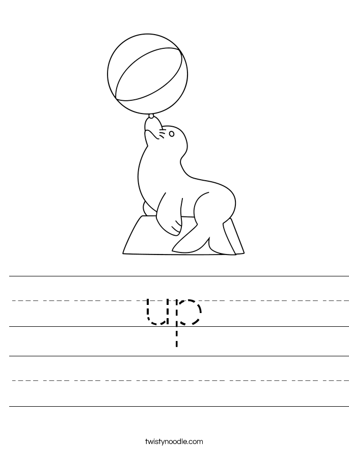 up Worksheet - Twisty Noodle