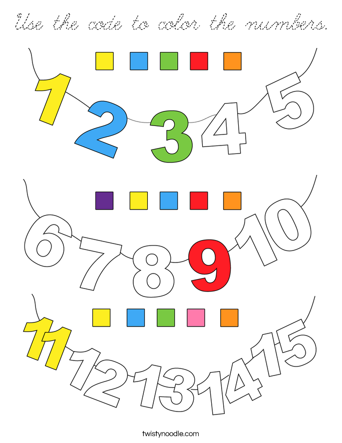  Coloring Page