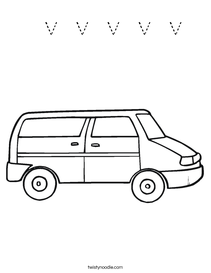  v v v v v Coloring Page