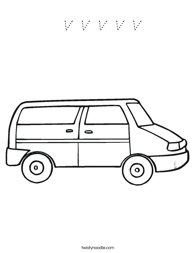  v v v v v Coloring Page