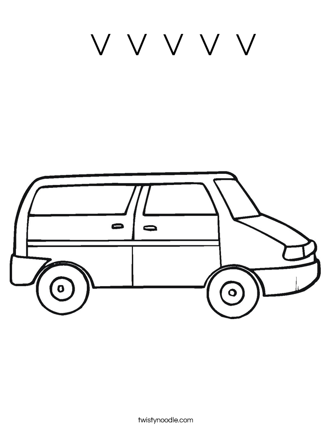 v v v v v Coloring Page