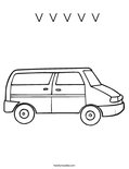  v v v v v Coloring Page