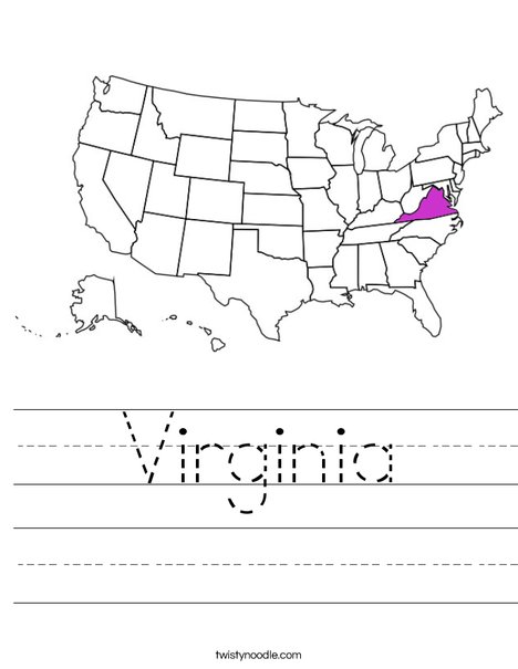 Virginia Worksheet