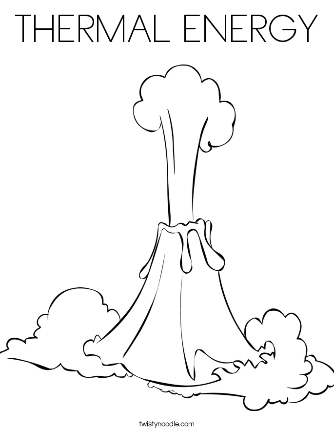 THERMAL ENERGY Coloring Page