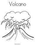 VolcanoColoring Page