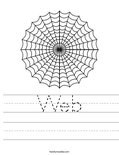 Web Worksheet