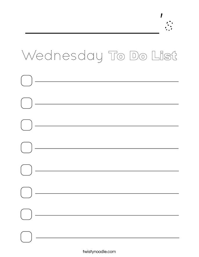 __________'s Coloring Page
