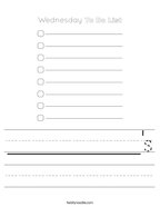 __________'s Handwriting Sheet