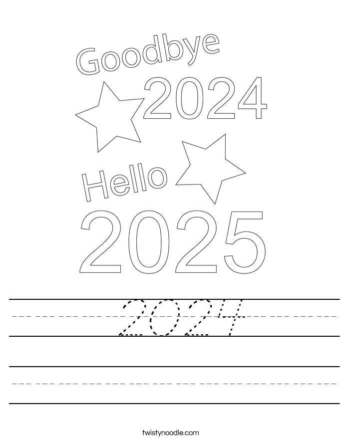  2024 Worksheet