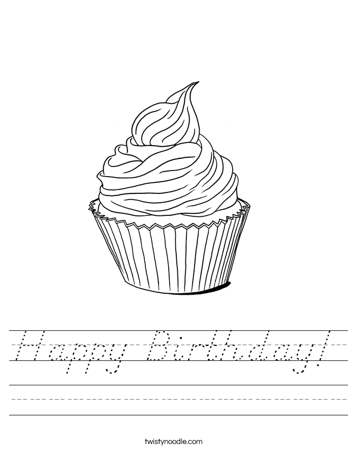 Happy Birthday! Worksheet