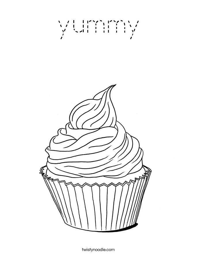 yummy Coloring Page