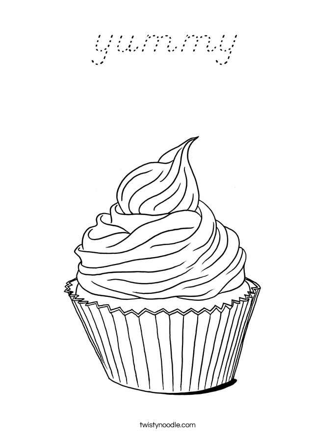 yummy Coloring Page