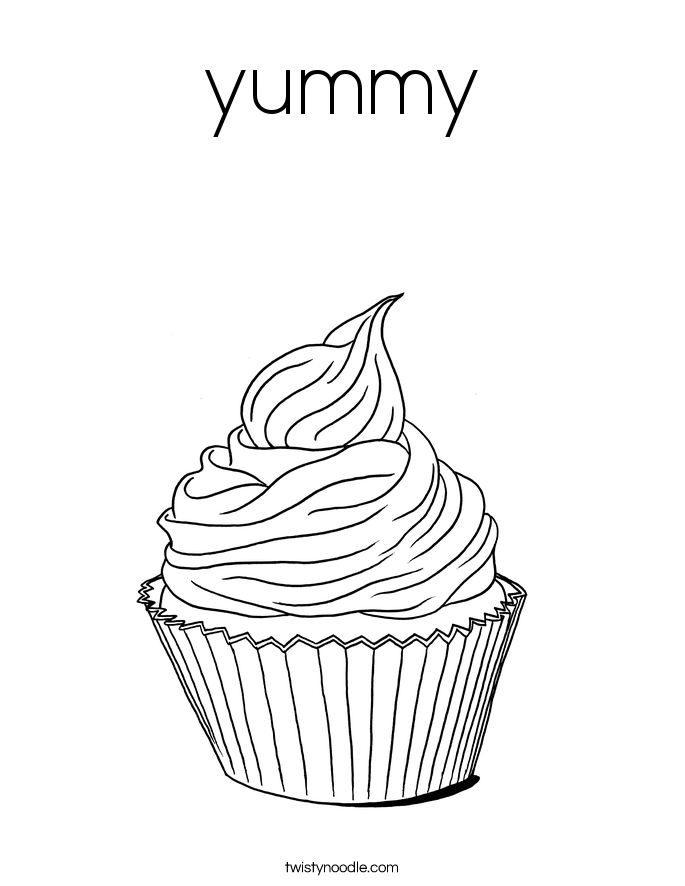 yummy Coloring Page