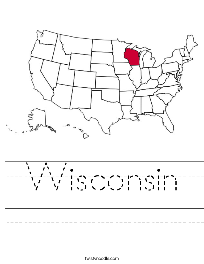 Wisconsin Worksheet